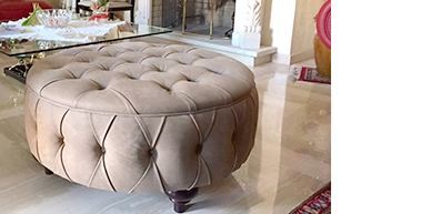 Pouf circolare GIADA